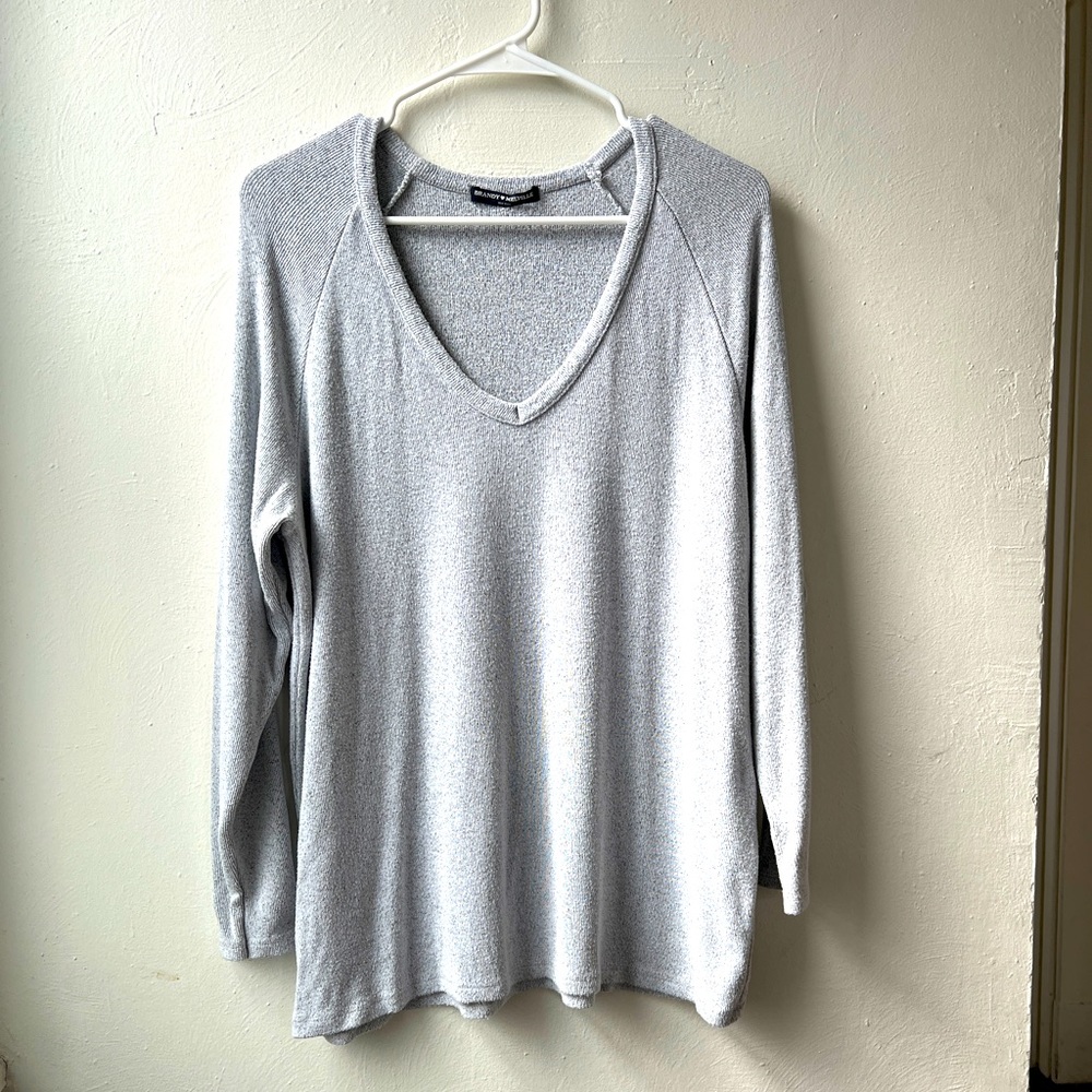 Brandy Melville Soft Grey Sweater